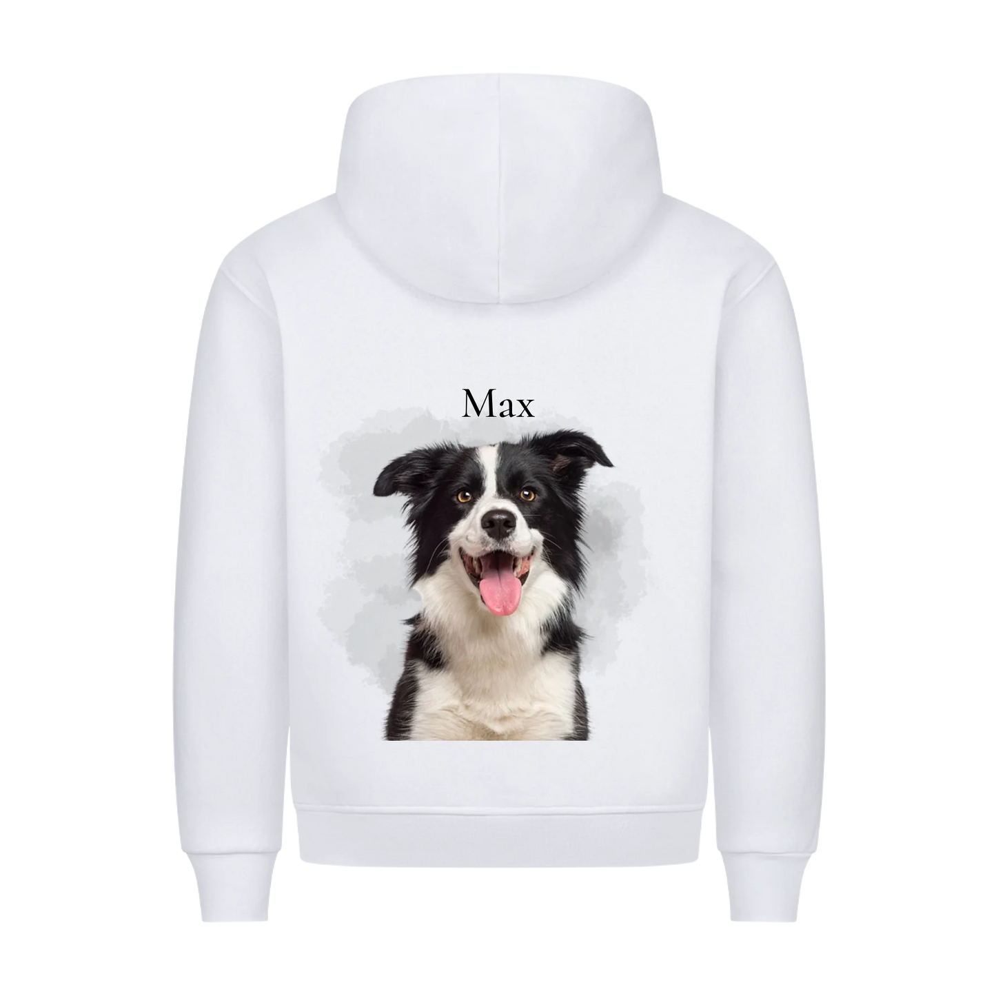 Dein Hund auf dem rücken