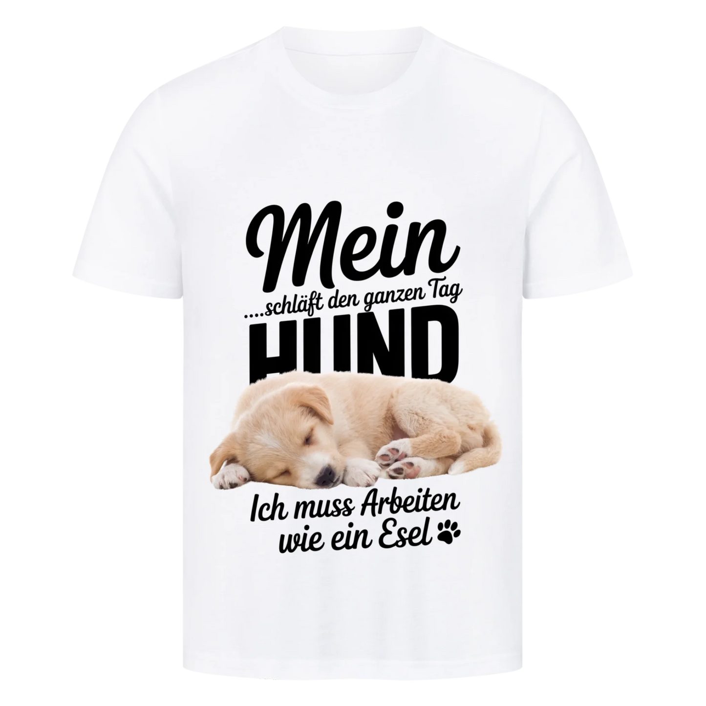 Mein Hund Schläft T-Shirt