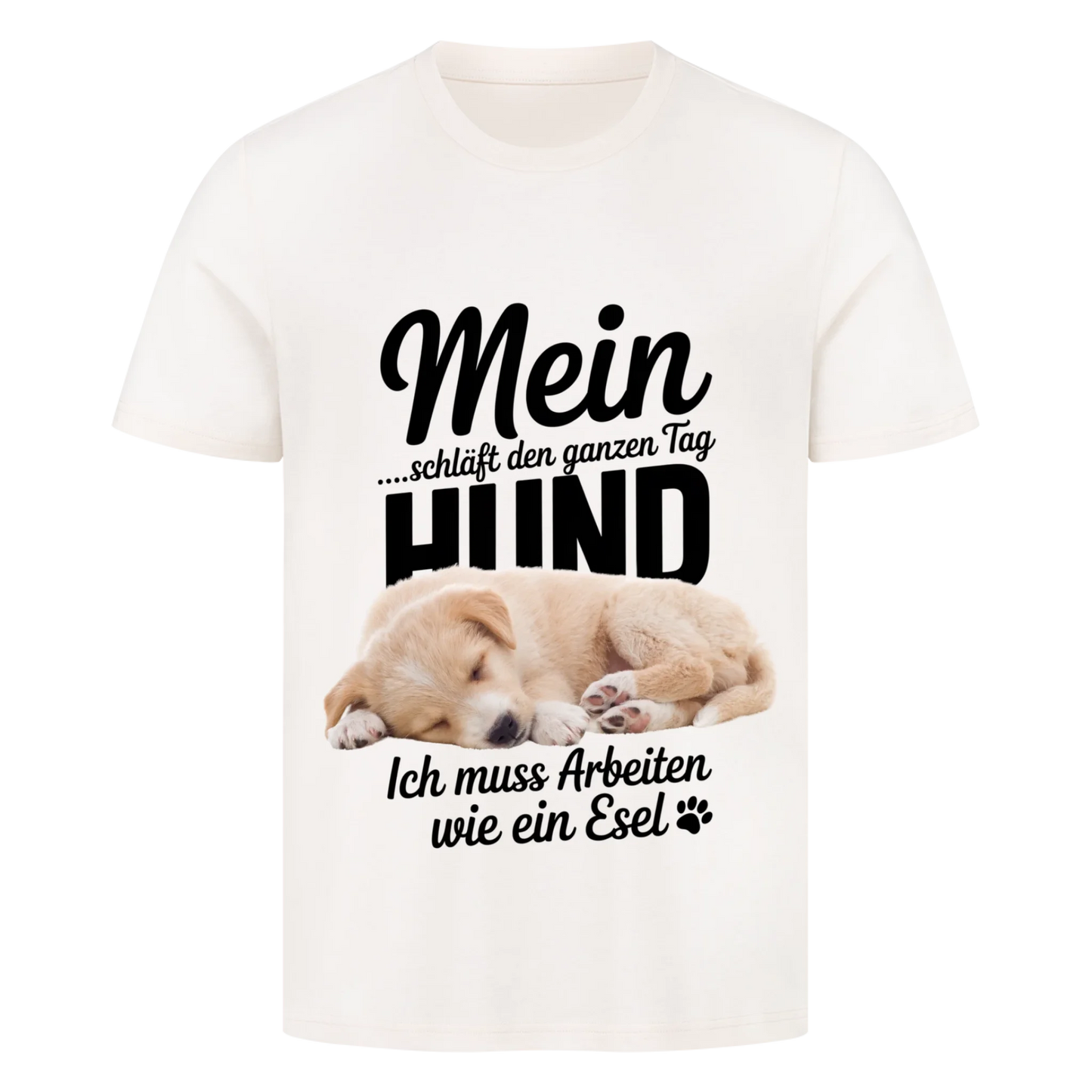 Mein Hund Schläft T-Shirt