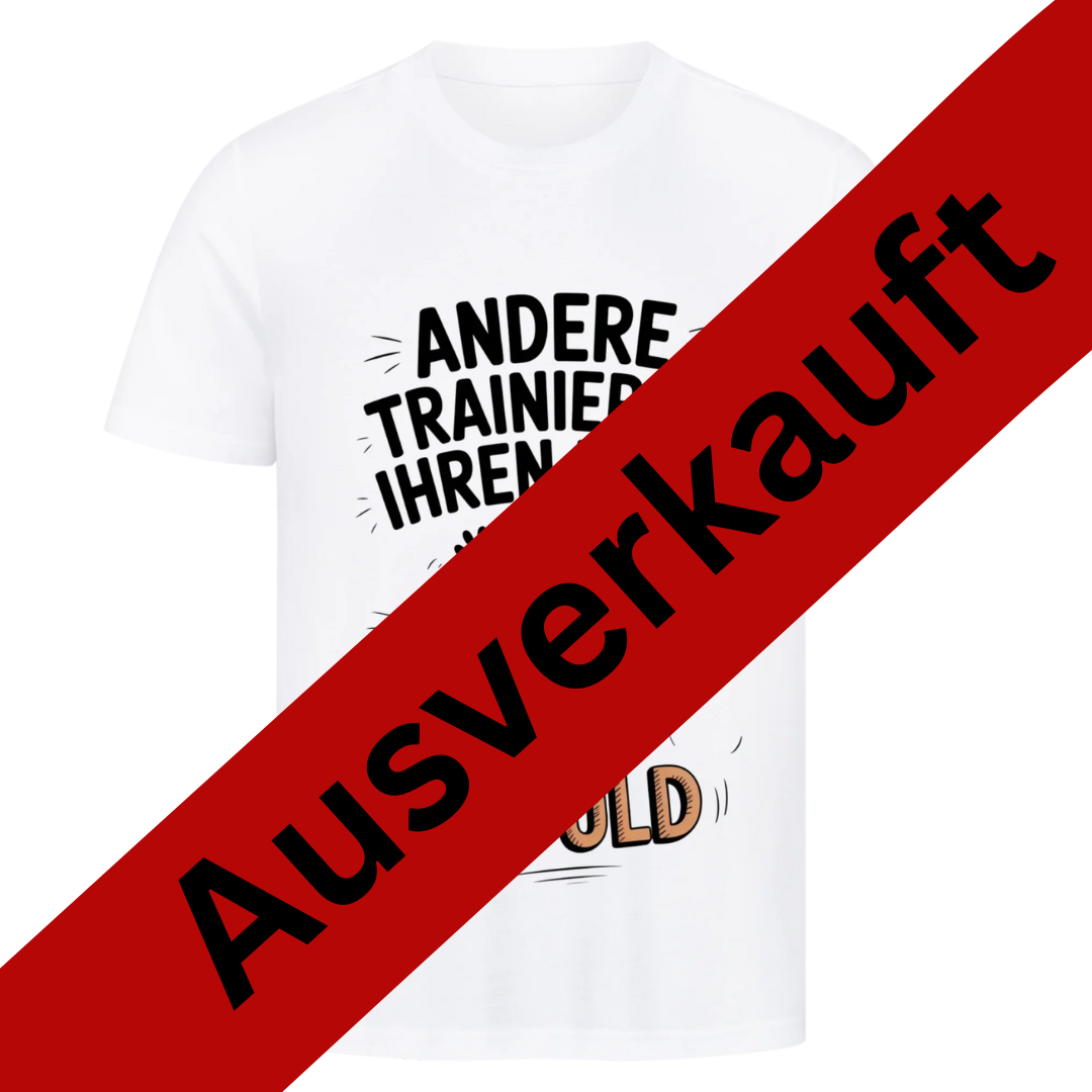 Personalisierbares Hunde T-Shirt "Geduldstrainer"